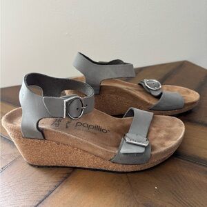 Birkenstock Papillio Women's Soley Dove Grey Wedges